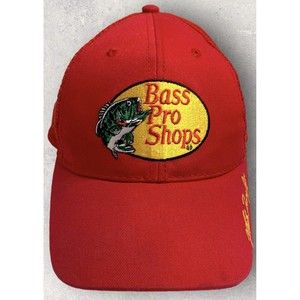 Bass Pro Shops Red Martin Truex Jr Signed Snapback Cap Hat #1 Dale Earnhardt Jr